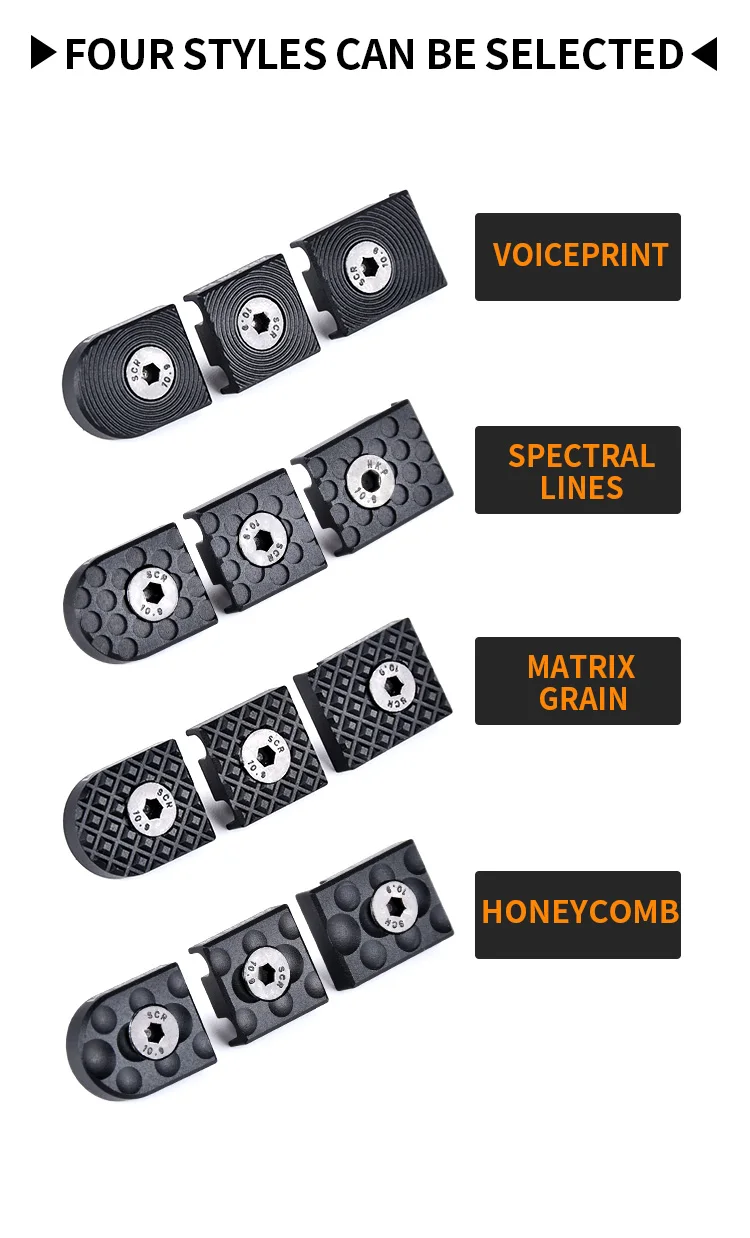 Instalación en rail M-LOK