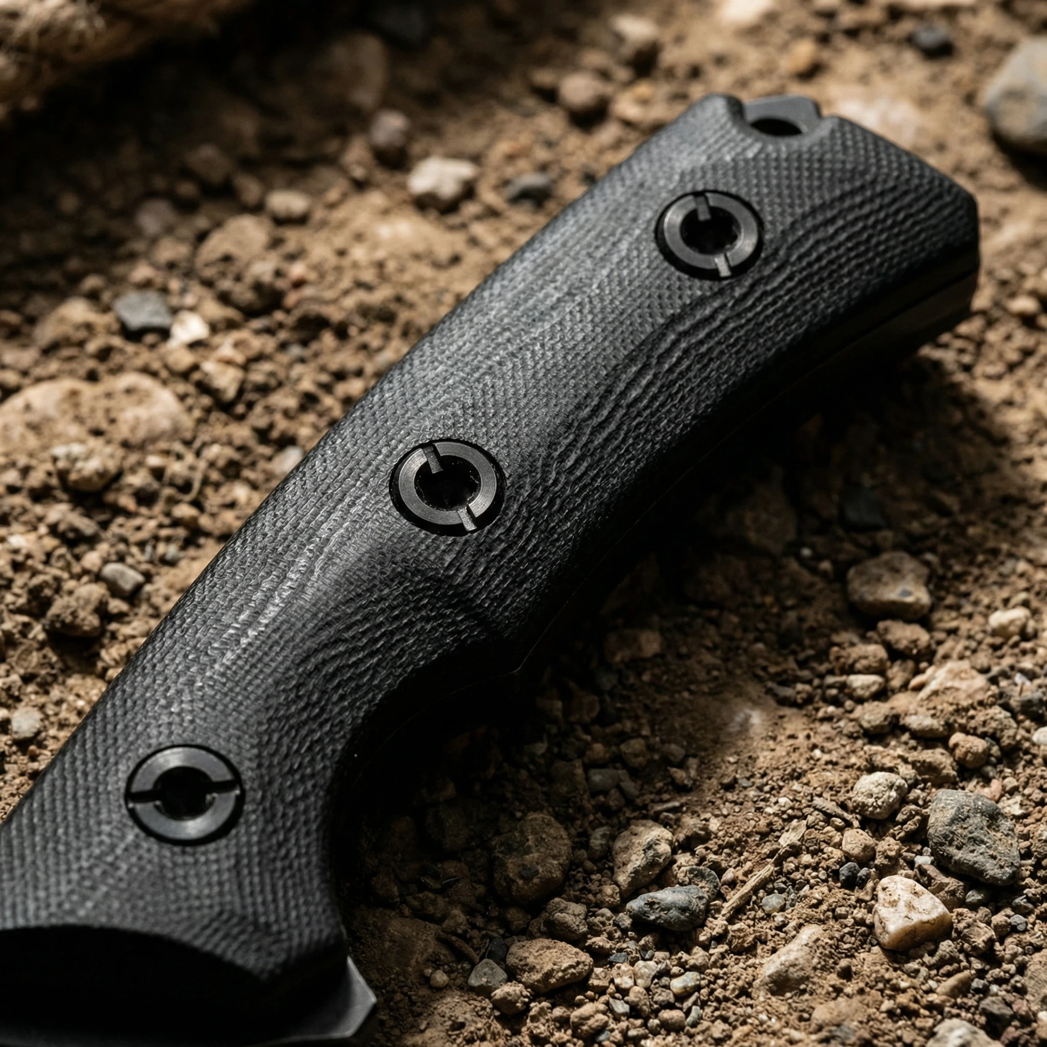 Cuchillo fijo acero para exteriores y emergencia, portátil - imagen 2