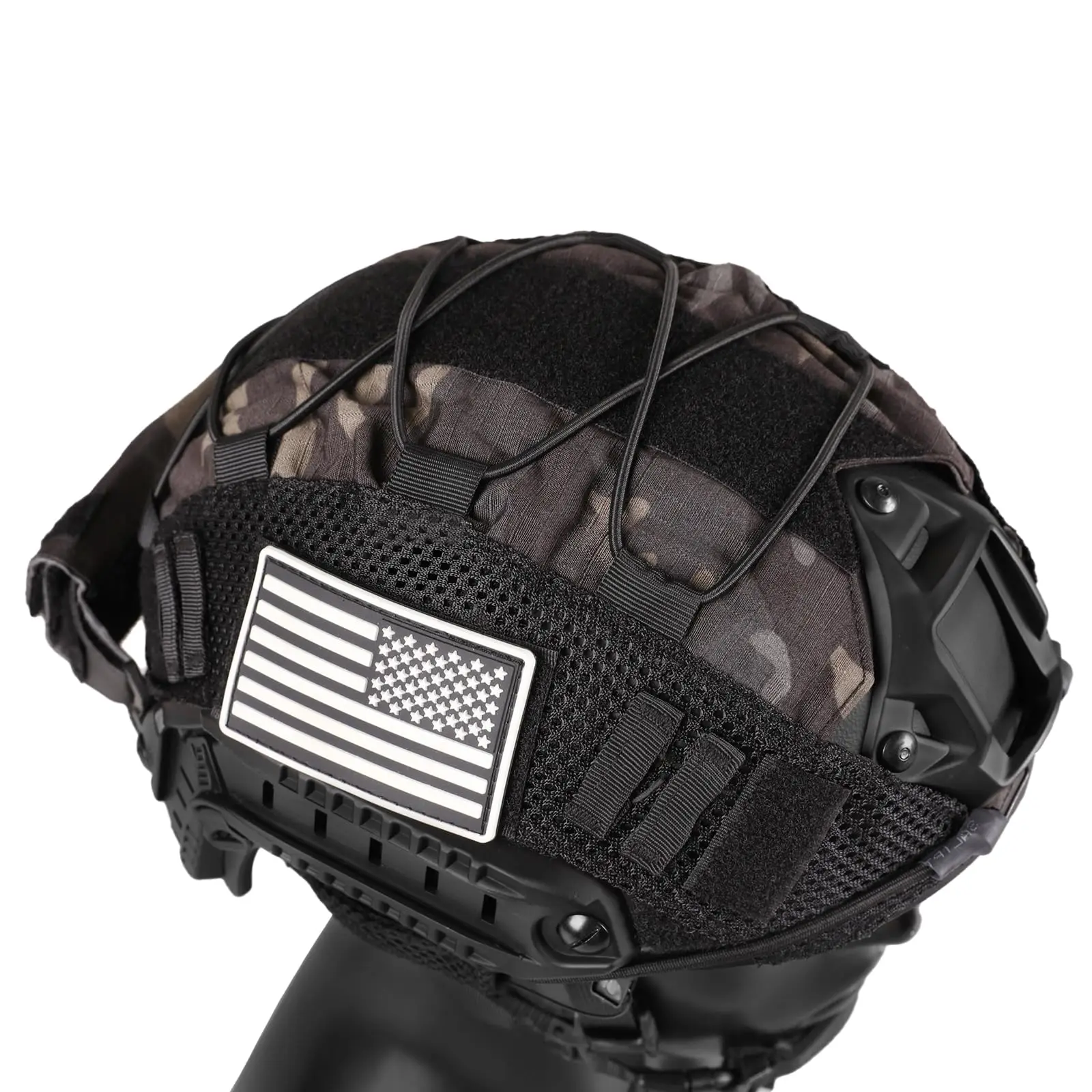 Casco táctico FAST ajustable con bolsa de contrapeso y forro - imagen 5