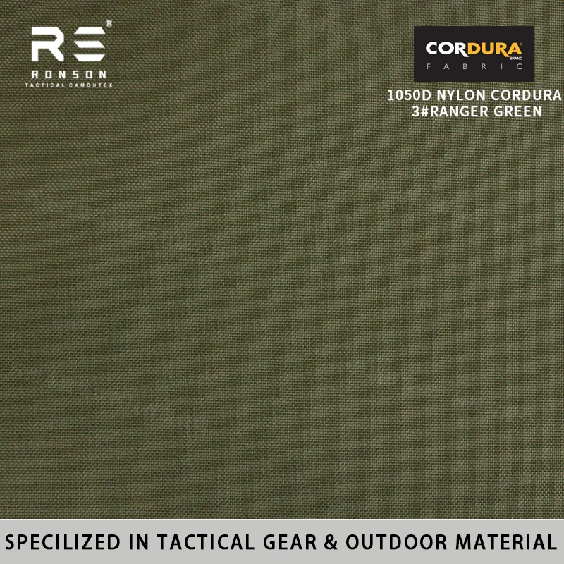 Tela Cordura Ranger Green – Nylon oxford resistente para exterior