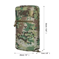 Riñonera táctica MOLLE impermeable multifunción para aire libre