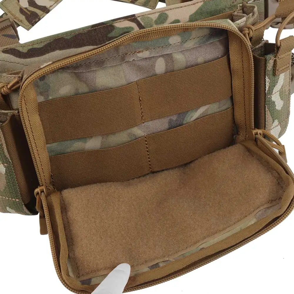 Chaleco táctico D3CRM ligero con bolsa cargadores 9mm/5,56 - imagen 5