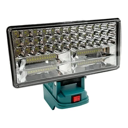 Makita lámpara LED de trabajo exterior con USB y batería
