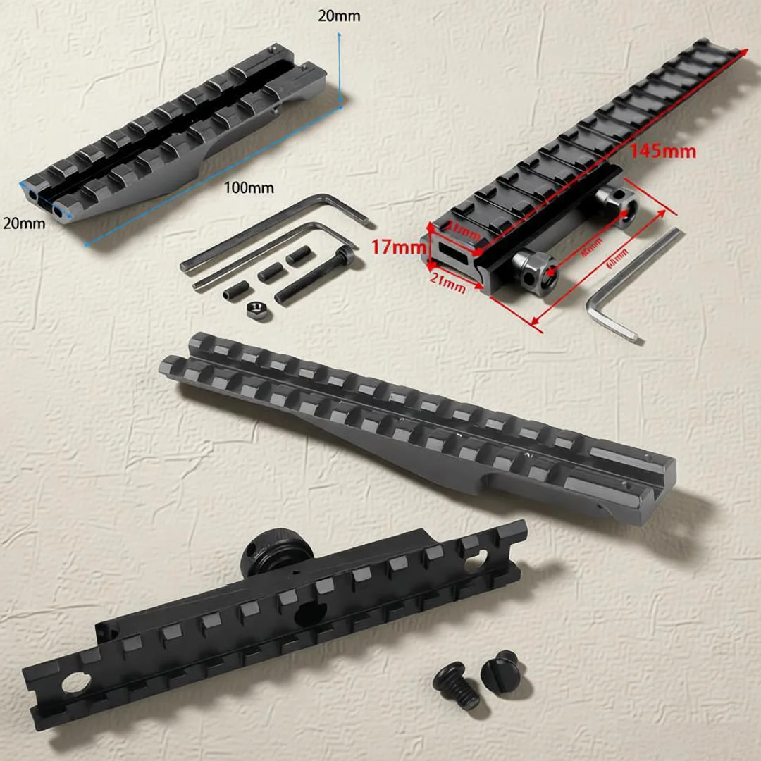 Montura lateral AK desmontaje rápido 21mm