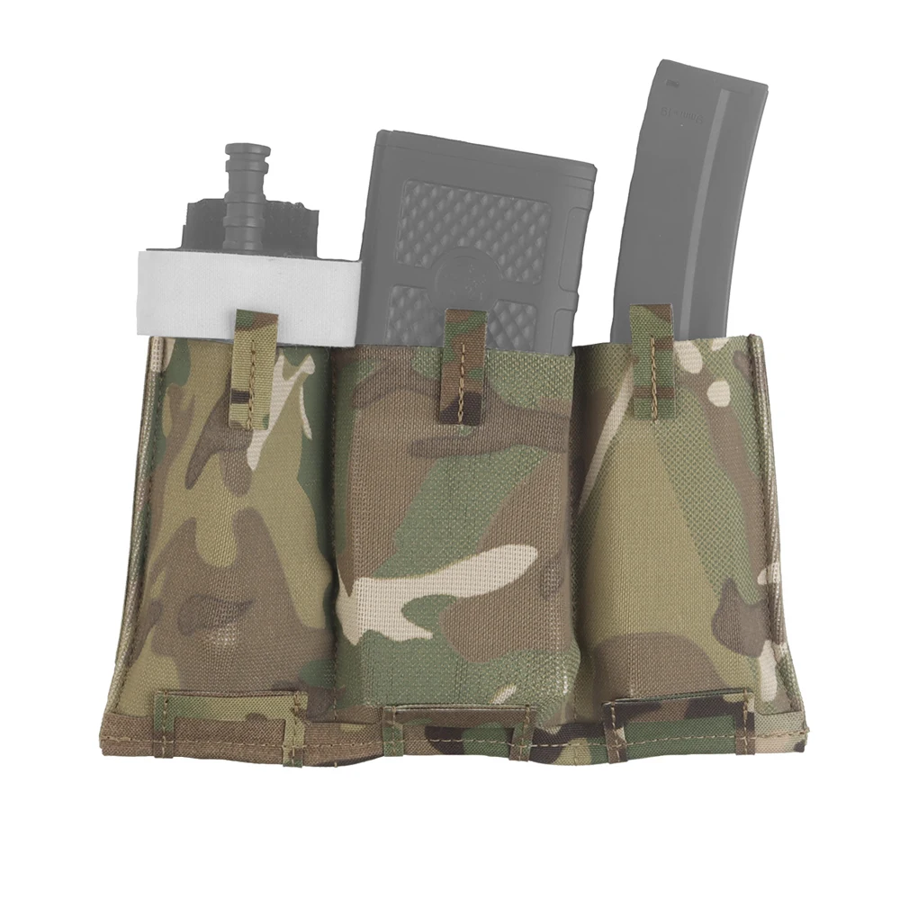 Panel MOLLE magnético flexible triple multiusos para portaplacas