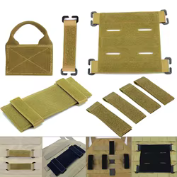 Adaptador parches MOLLE para chaleco y mochila