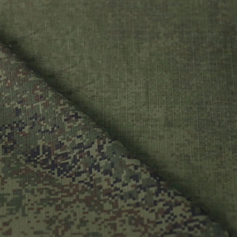 Detalle del ripstop y composición