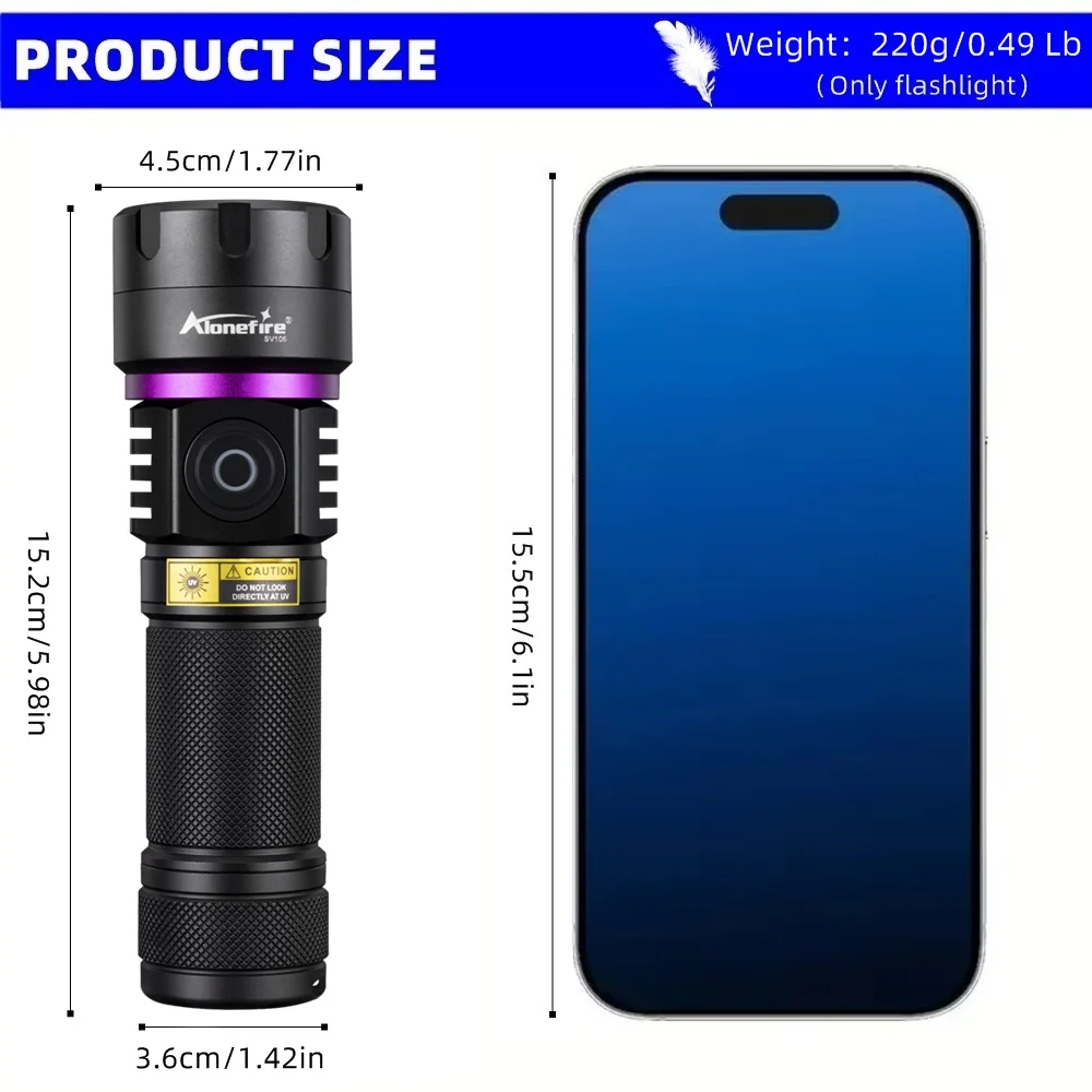 Uso como lámpara UV para curado