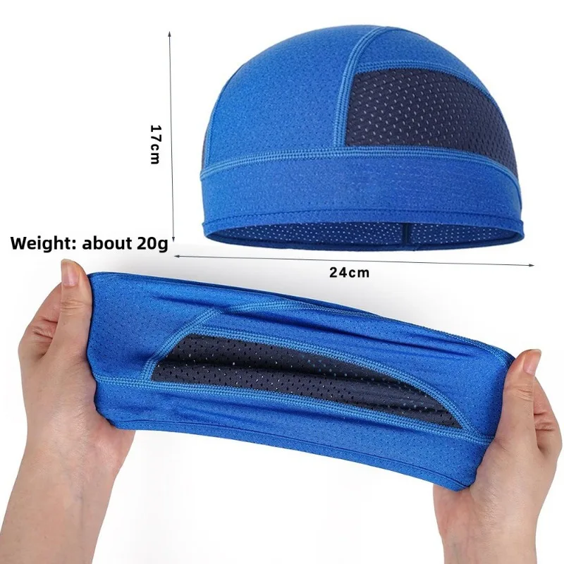 Gorro interior para casco de ciclismo transpirable de secado rápido - imagen 3