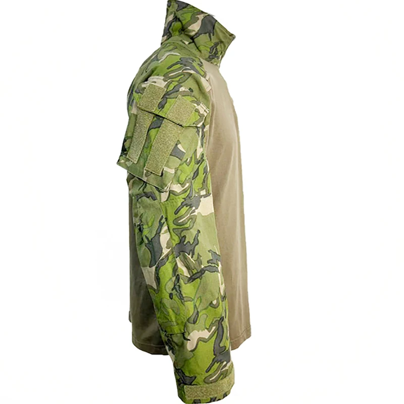 Pantalones tácticos de camuflaje hoja grande para combate y trabajo