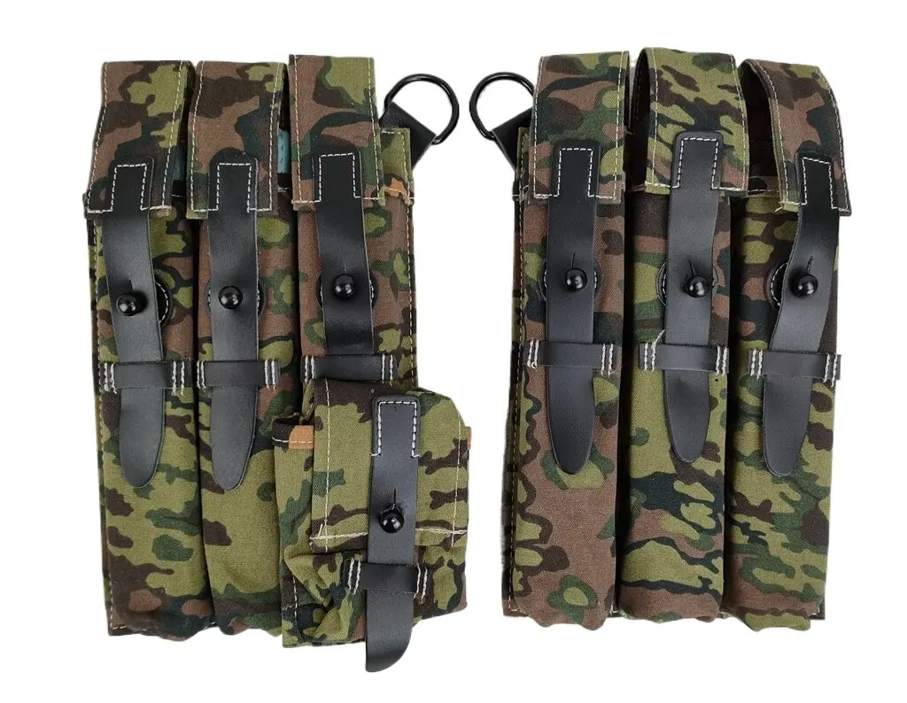 Bolsa de lona con camuflaje de hoja de roble