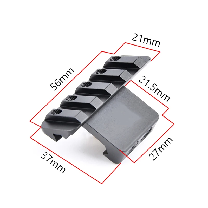Soporte táctico linterna M300 M600 Picatinny riel desplazado - imagen 5