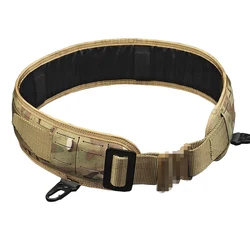 Cinturón táctico MOLLE acolchado de liberación rápida para hombre