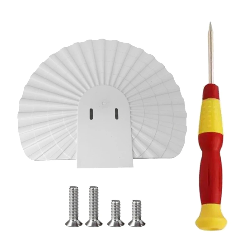 Funda protectora blanca para cámara de seguridad exterior