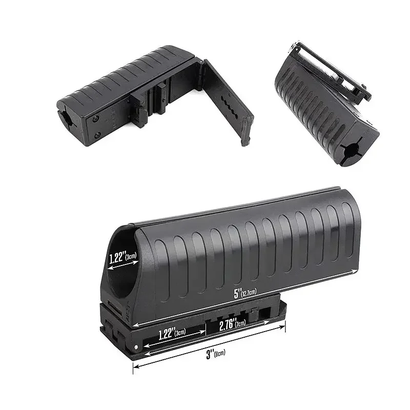 Funda táctica giratoria para linterna y bastón, enganche a cinturón