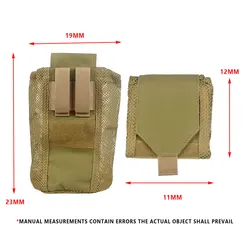 Dump pouch táctica enrollable nylon 500D para cargadores