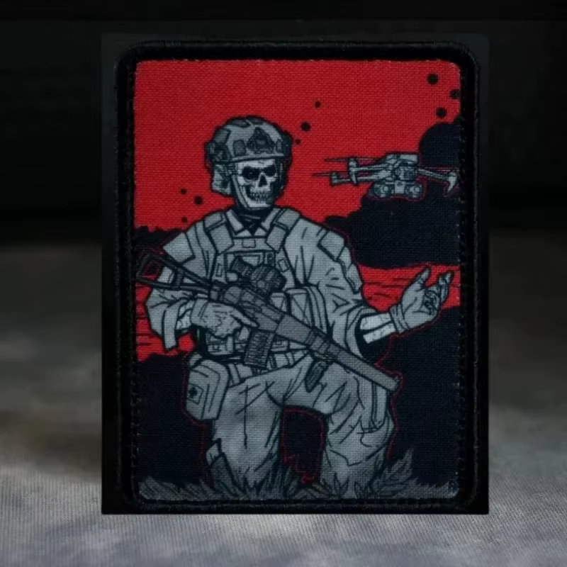 Attackers parche drone – Brazalete táctico morale soldiers - imagen 5