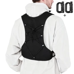 Chaleco táctico ligero hombre con cintura ajustable aire libre