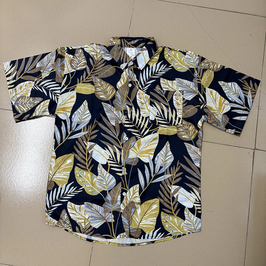 Camiseta táctica floral Hawaiana de fuerzas especiales para hombre - imagen 4