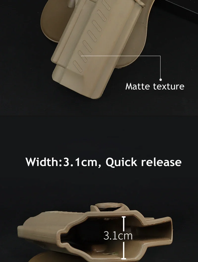 Funda cerrada con pistoleta dentro