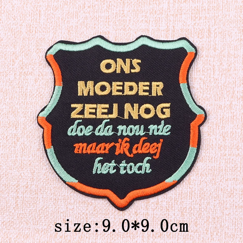 Parche bordado termoadhesivo Kruikezeiker – Carnaval de Tilburg - imagen 5