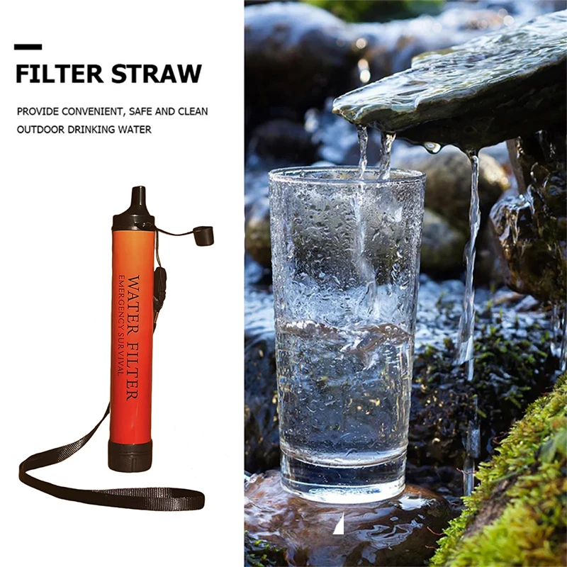 Filtro purificador portátil para exteriores