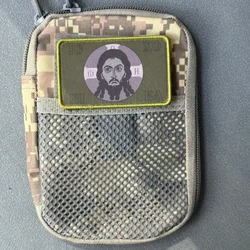 Parche táctico Jesús con gancho y bucle para mochila, ropa, brazalete