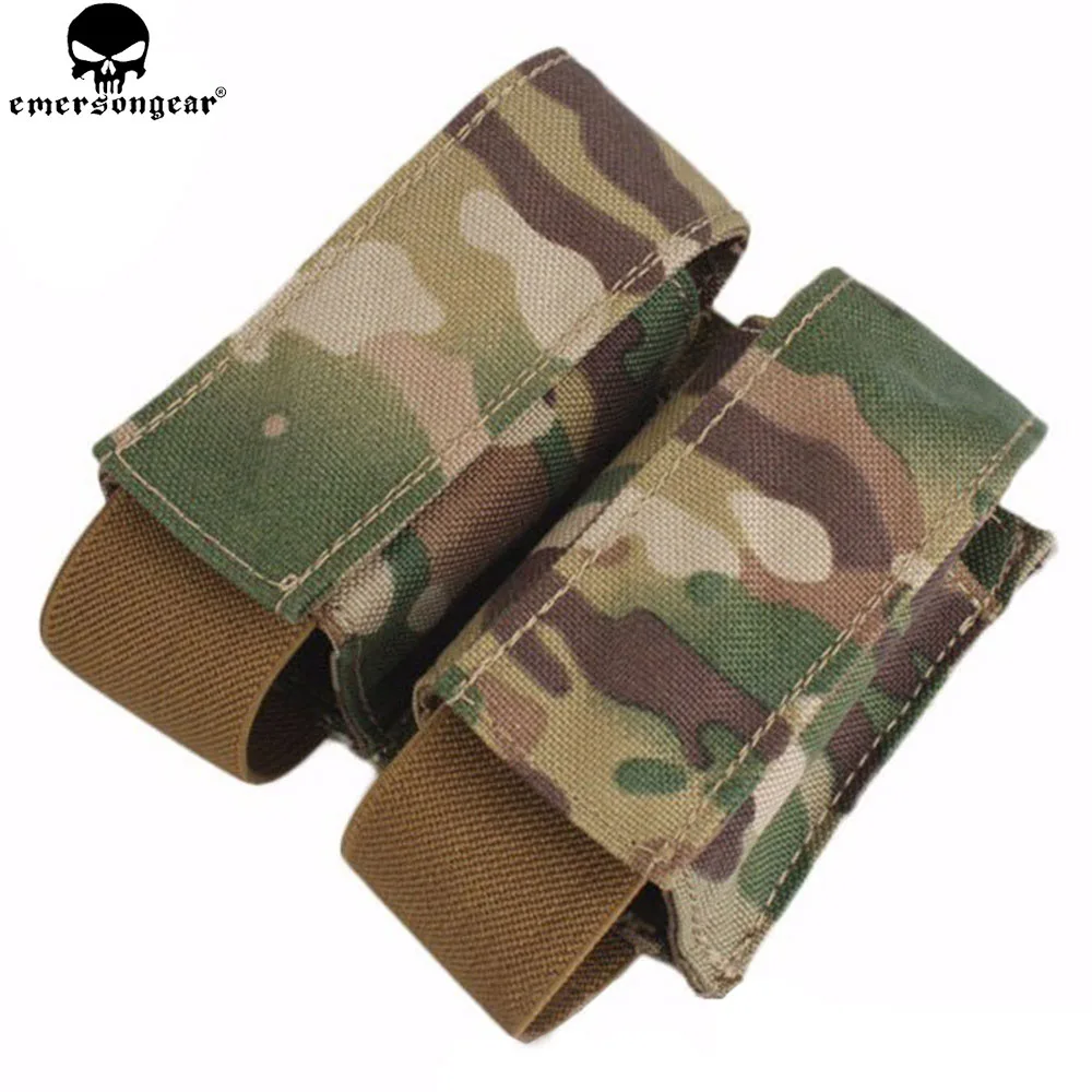 Bolsa MOLLE doble táctica EmersonGear multicam – Airsoft y Caza - imagen 4