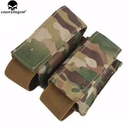 Bolsa MOLLE doble táctica EmersonGear multicam – Airsoft y Caza