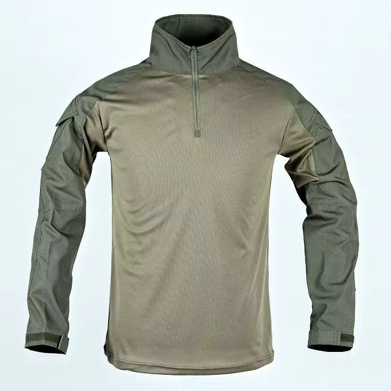 Camiseta tactica Multicam para hombre - manga larga, Airsoft y camping