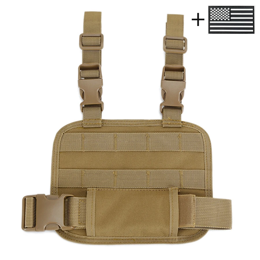 Funda de Pierna MOLLE Modular para Equipamiento Táctico