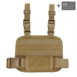 Funda de Pierna MOLLE Modular para Equipamiento Táctico