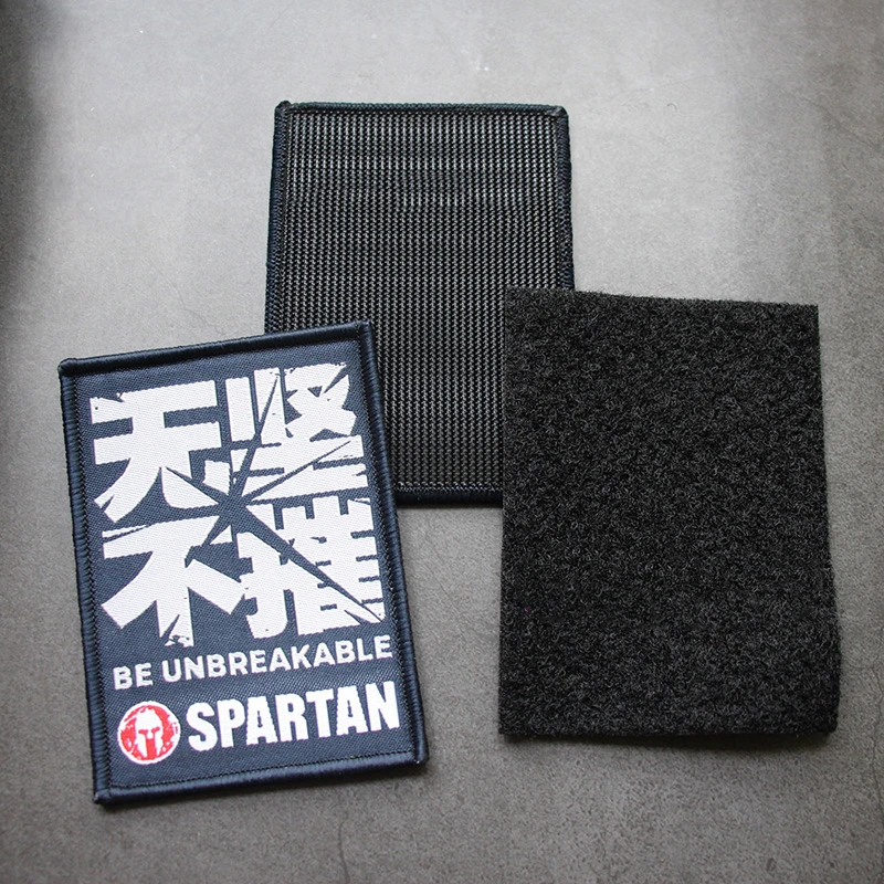 BE INBREAKABLE SPARTAN parche táctico bordado guerrero brazalete DIY - imagen 3
