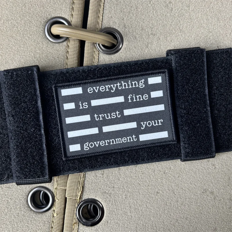 Parche táctico militar gancho bucle estampado moral mochila - imagen 3