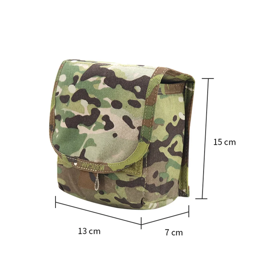 Chest rig MOLLE con bolsa para visión nocturna y accesorios tácticos - imagen 5