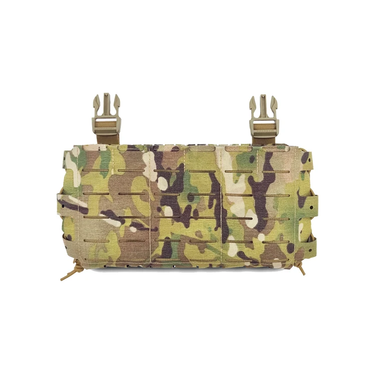 Montaje estilo MOLLE en configuración táctica