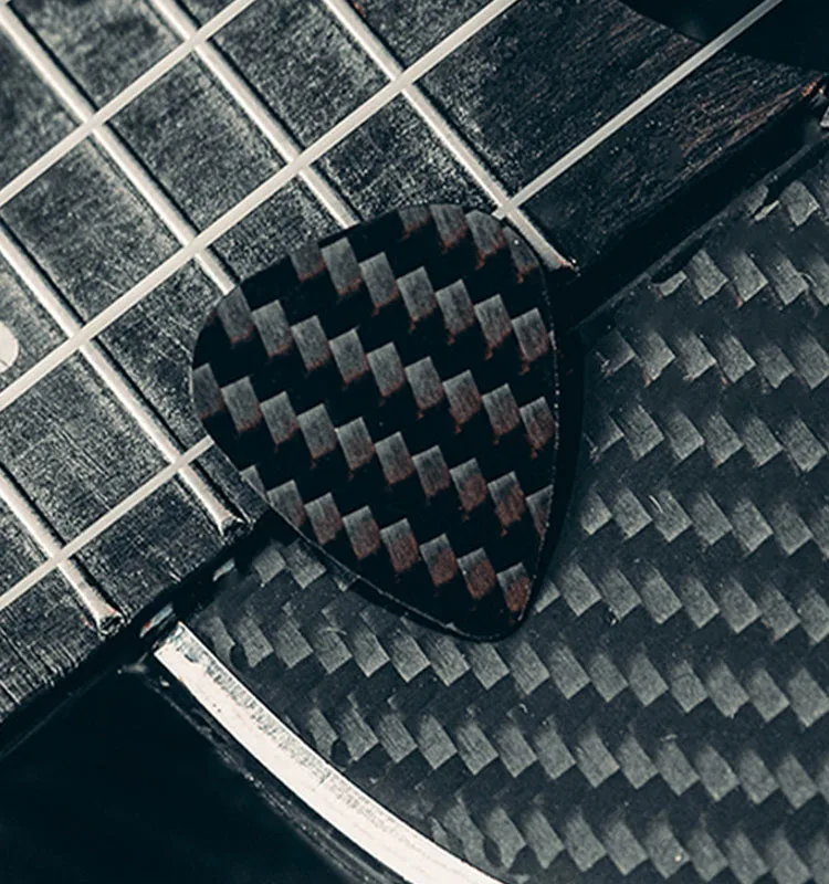 Púas de guitarra de fibra de carbono seco para dedo ukelele folk - imagen 5