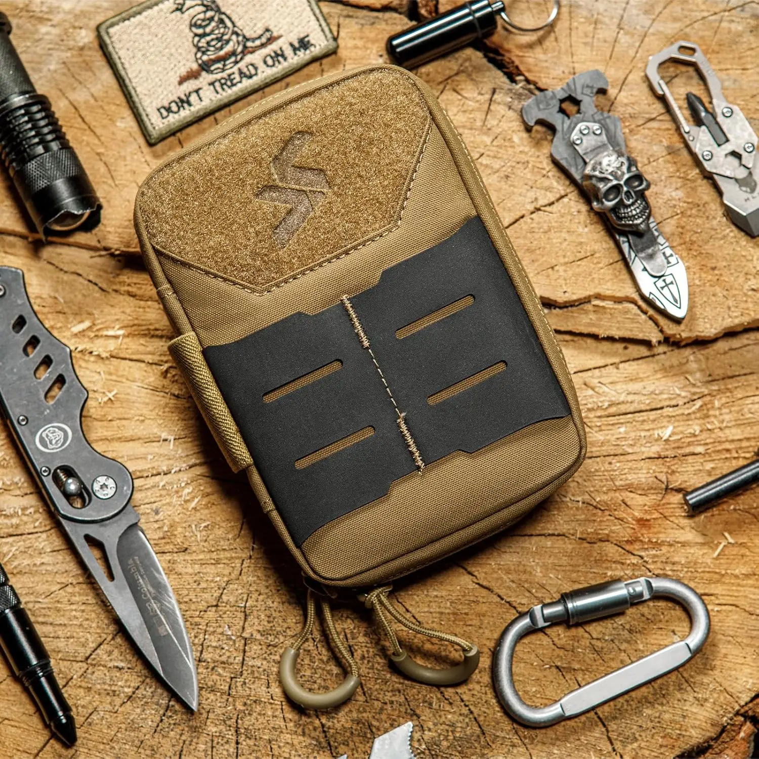 VOTAGOO EDC bolsa organizadora MOLLE de bolsillo táctica nailon - imagen 5
