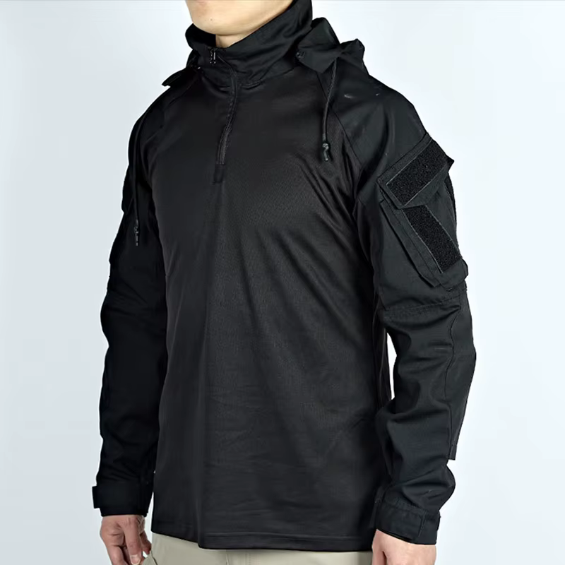 Chaqueta táctica de secado rápido manga larga hombre