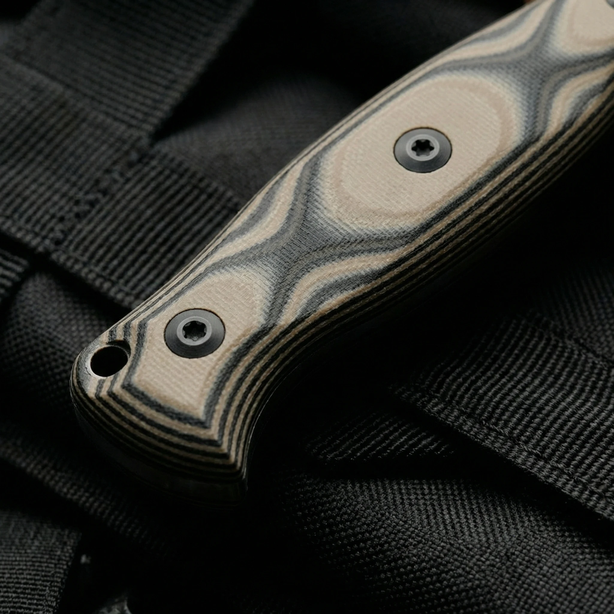 Cuchillo táctico de hoja fija para emergencias en exteriores robusto - imagen 3