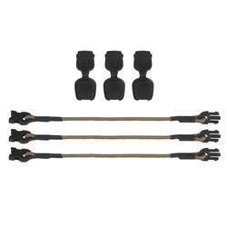 POEIDON DEFENSE Cuerda de fijación universal táctica para portaplacas