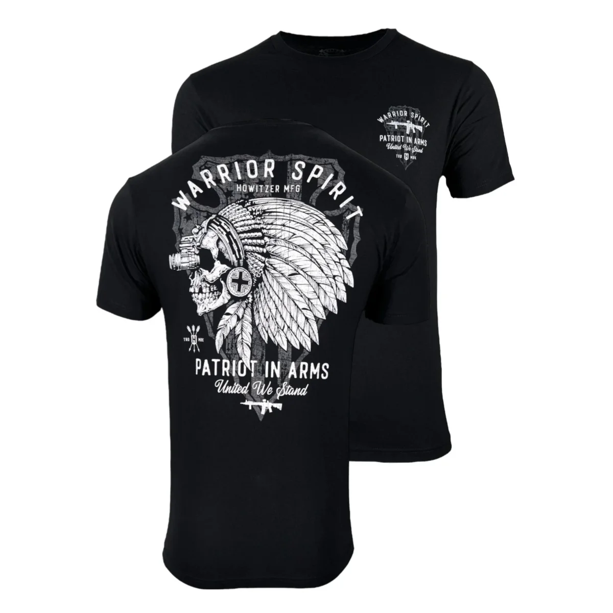 Howitzer Camiseta militar Patriot Warrior de algodón para outdoor - imagen 3