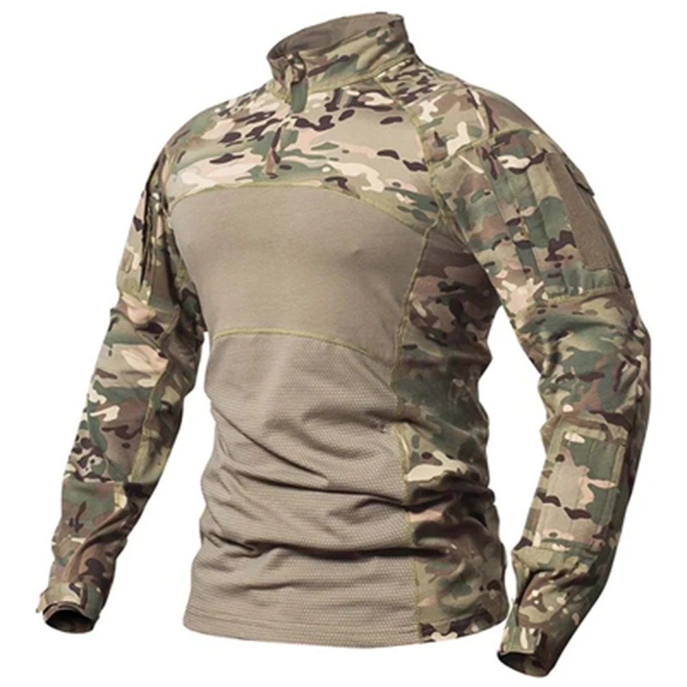 Chaqueta táctica camo transpirable – Entrenamiento outdoor resistente - imagen 4