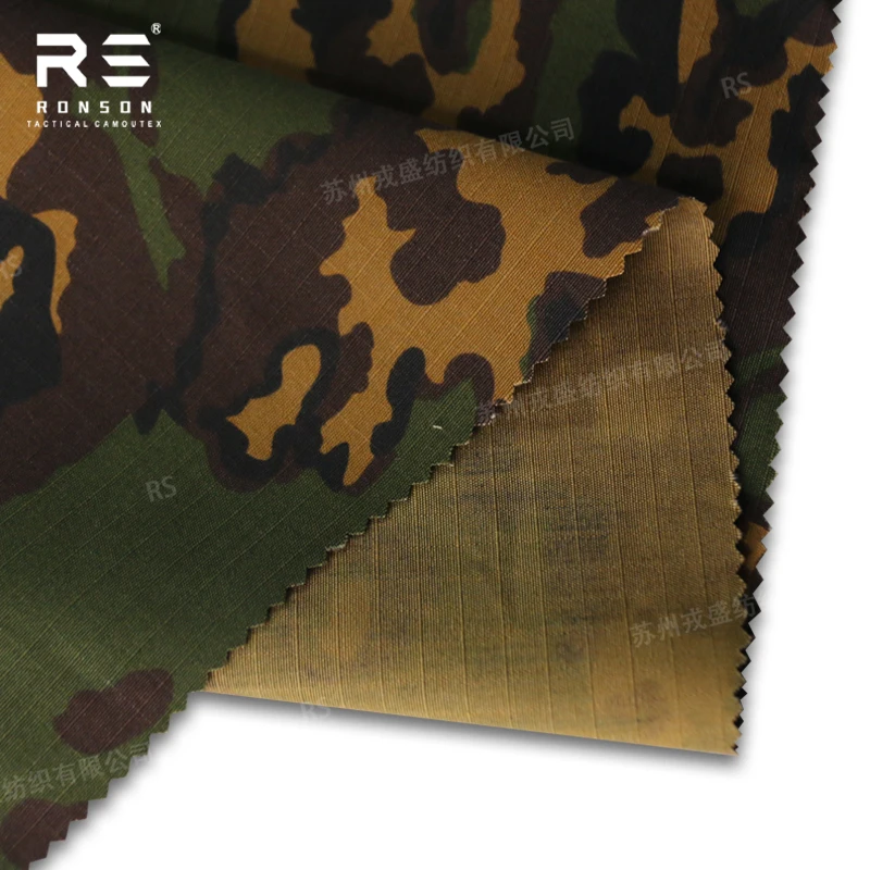 Tela camuflaje táctico NYCO ripstop para uniformes y equipo militar - imagen 2