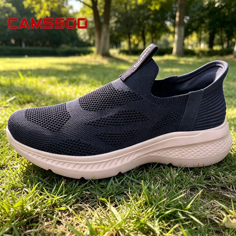 CAMSSOO Zapatillas de trekking ligeras transpirables para senderismo - imagen 5