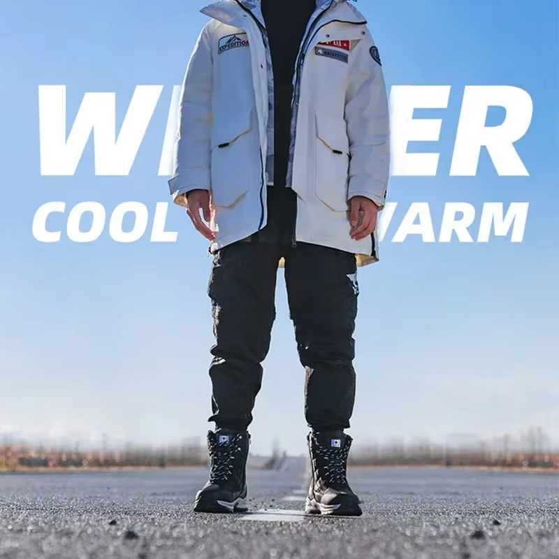 Botas tácticas invierno forro felpa – Impermeables hombre - imagen 2