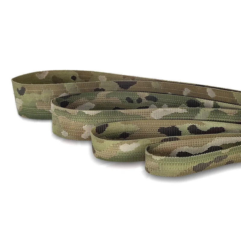 Correa táctica MOLLE jacquard doble cara para sistema de anclaje