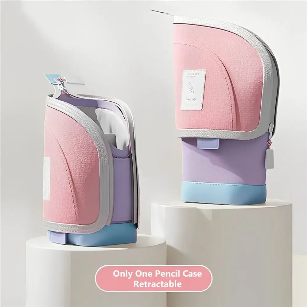 Estuche retráctil portátil para bolígrafos con soporte vertical - imagen 4