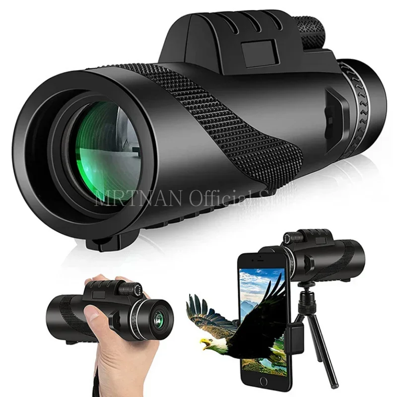 Monocular HD caza larga distancia Bak4 con trípode móvil - imagen 3
