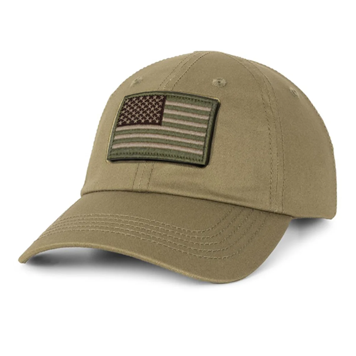 Parche velcro bandera estadounidense para mochilas y gorras tácticas - imagen 2